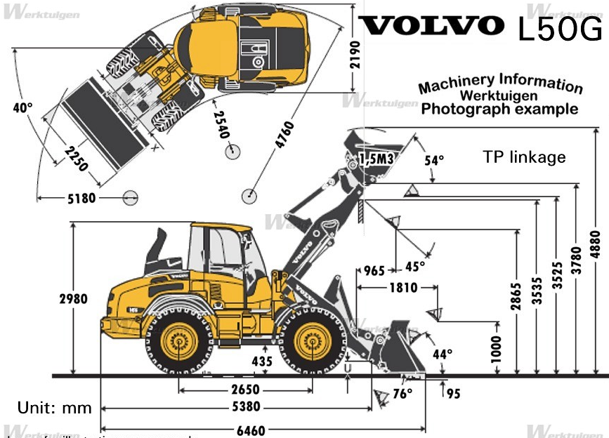 Pièces Chargeuse VOLVO L50G